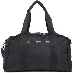 LeSportsac Classic Nylon Duffel Bag in Black